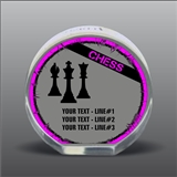 Full Color Printed Chess Acrylic Award