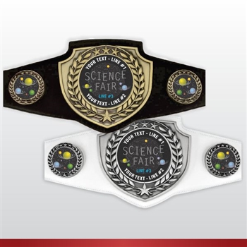 Champion Belt | Award Belt for Science