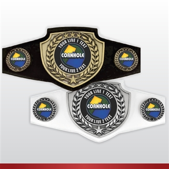 Champion Belt | Award Belt for Cornhole