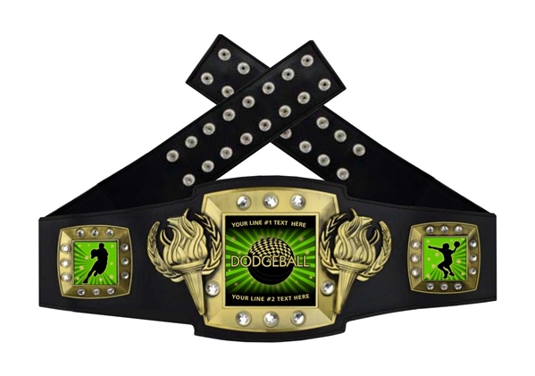 Championship Belt | Award Belt for Male Dodgeball