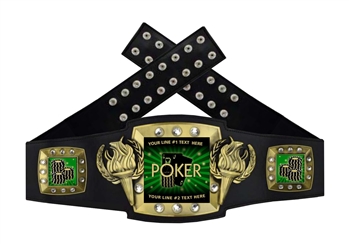 Championship Belt | Award Belt for Poker