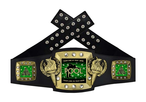Championship Belt | Award Belt for Pool