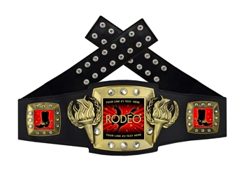 Championship Belt | Award Belt for Rodeo