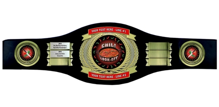 Perpetual Chili Cooking Champion Belt