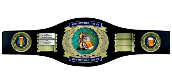 Perpetual Beer Drinking Champion Belt