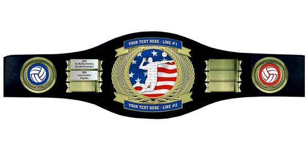Perpetual Volleball Champion Belt