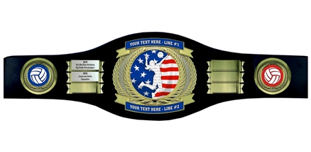 Perpetual Volleball Champion Belt