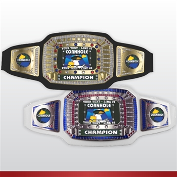 Champion Award Belt for Cornhole