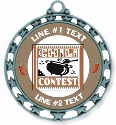 Chili Cook Off Medal 2-1/2&quot;