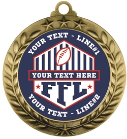 Fantasy Football League Medal