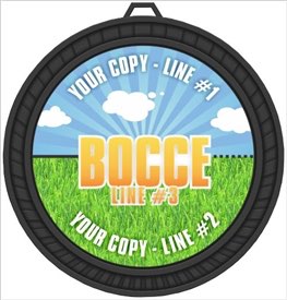 Bocce Ball Medal