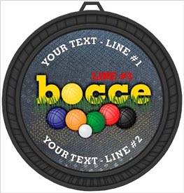 Bocce Ball Medal