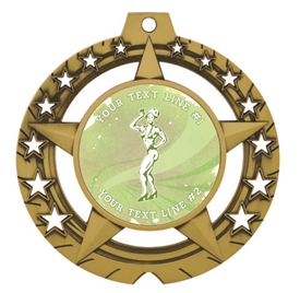 Female Body Building Medal