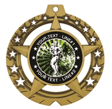 Male Body Building Medal