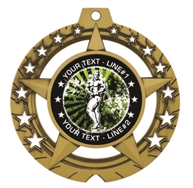 Male Body Building Medal