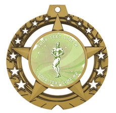 Male Body Building Medal