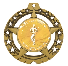 Male Body Building Medal