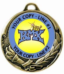 BMX Medal 2-3/4&quot;