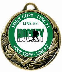 Hockey Medal 2-3/4&quot;