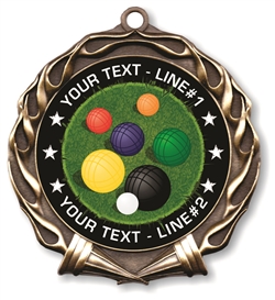 Bocce Ball Medal