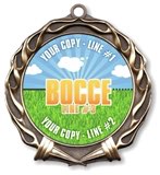 Bocce Ball Medal