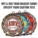 Custom Team Name/Mascot Award Medal