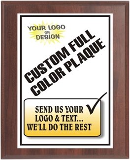 Custom Full Color Plaque