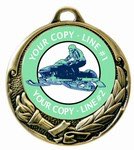 Snowmobile Medal 2-3/4&quot;