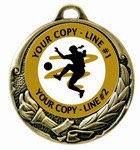 Soccer Medal 2-3/4&quot;