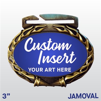 Custom Full Color Insert Medal