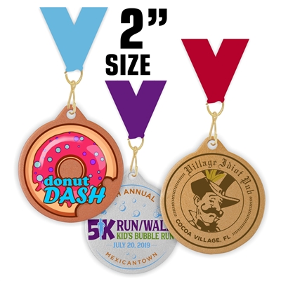 Custom Full Color Direct Print Medal | Custom Printed Medal