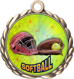 Softball Award Medal