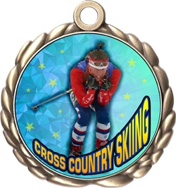 Cross Country Ski Award Medal