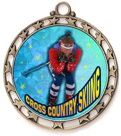 Cross Country Ski Award Medal