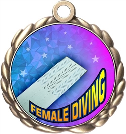 Diving Award Medal