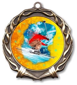 Downhill Ski Medal