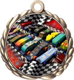 Pinewood Derby Award Medal