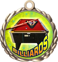 Billiards Award Medal