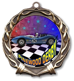 Pinewood Derby Medal