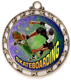 Skateboarding Award Medal