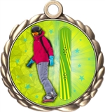 Snowboarding Award Medal