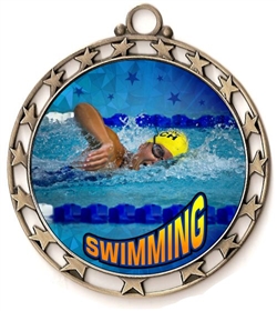 Swimming Award Medal