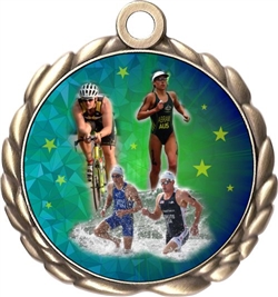 Triathlon Award Medal