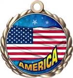 American Flag Award Medal