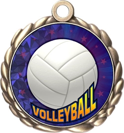 Volleyball Award Medal