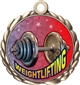 Weightlifting Award Medal