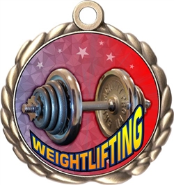 Weightlifting Award Medal