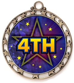 4th Place Award Medal