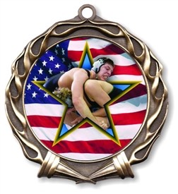 Wrestling Medal