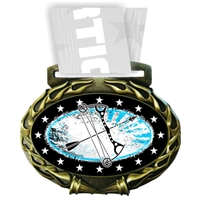 Archery Medal in Jam Oval Insert | Archery Award Medal